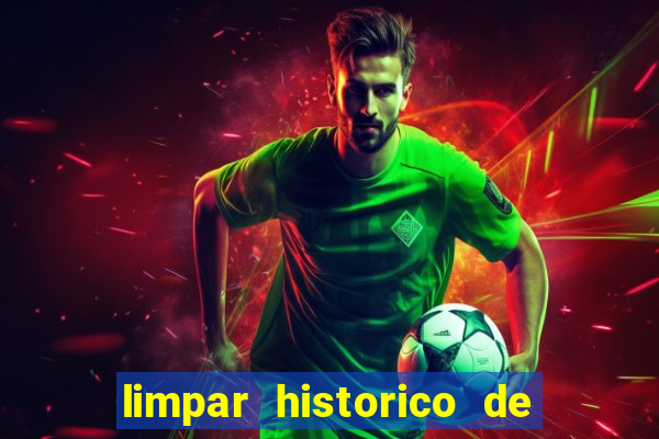 limpar historico de apostas bet365